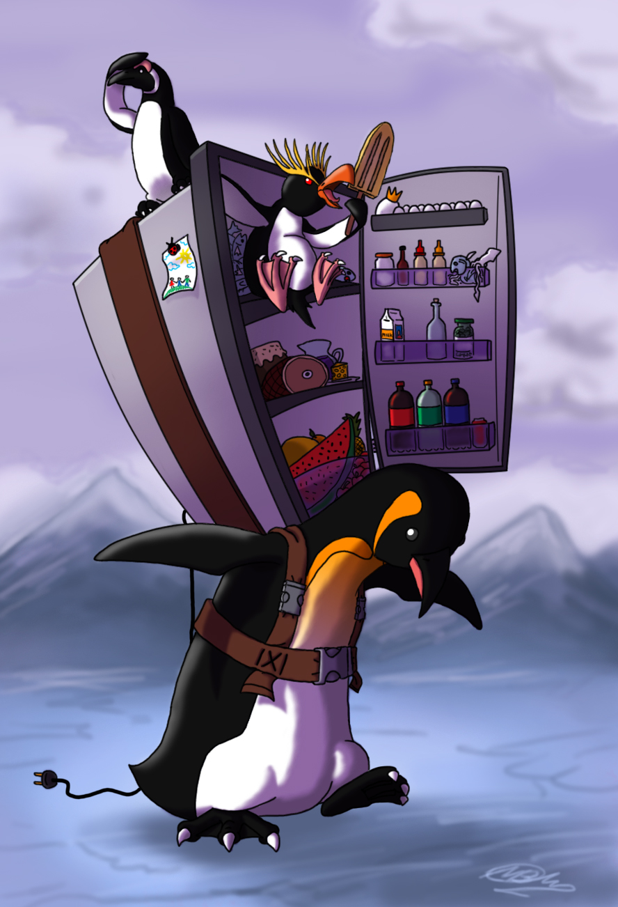 Penguin Fridge Fortress