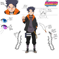 [BORUTO] Shoyo Uzumaki's Reference Sheet