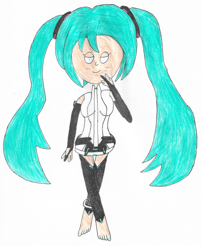 Hatsune Miku (Append) by DragonMage98 on DeviantArt