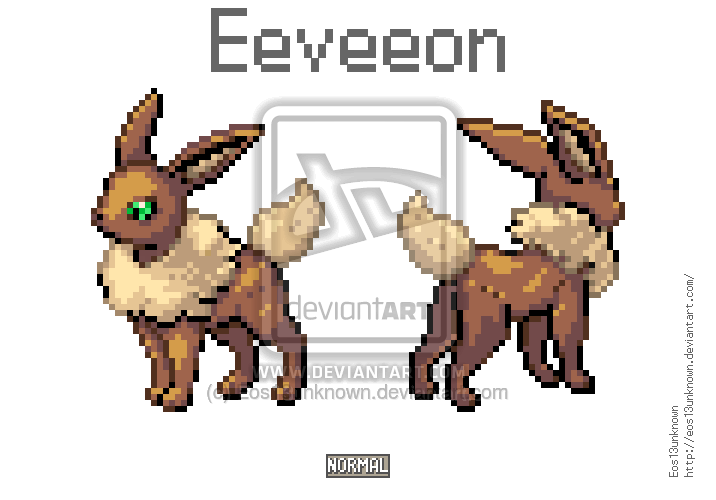 Lusheon – Eevee's Normal-type evolution : r/fakemon