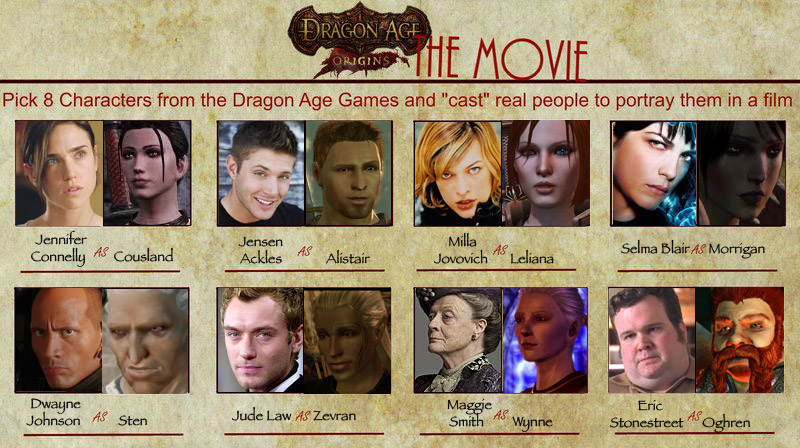 The Dragon Age Origins movie meme