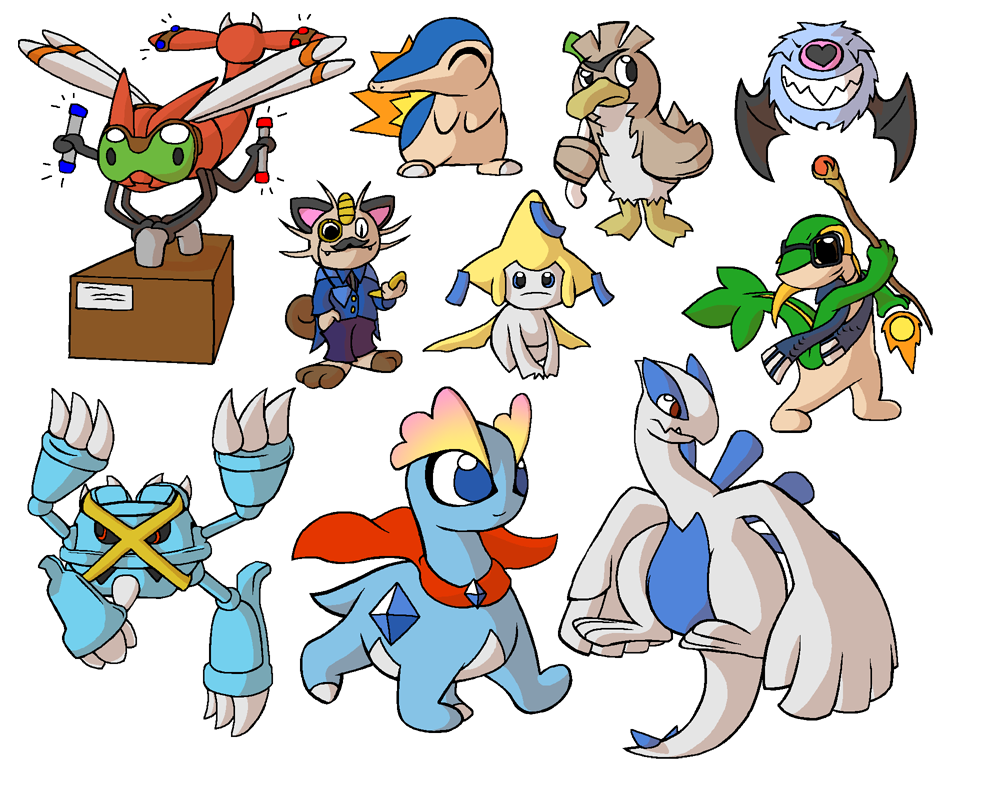 Random Pokemon by MajorLeeMan on DeviantArt