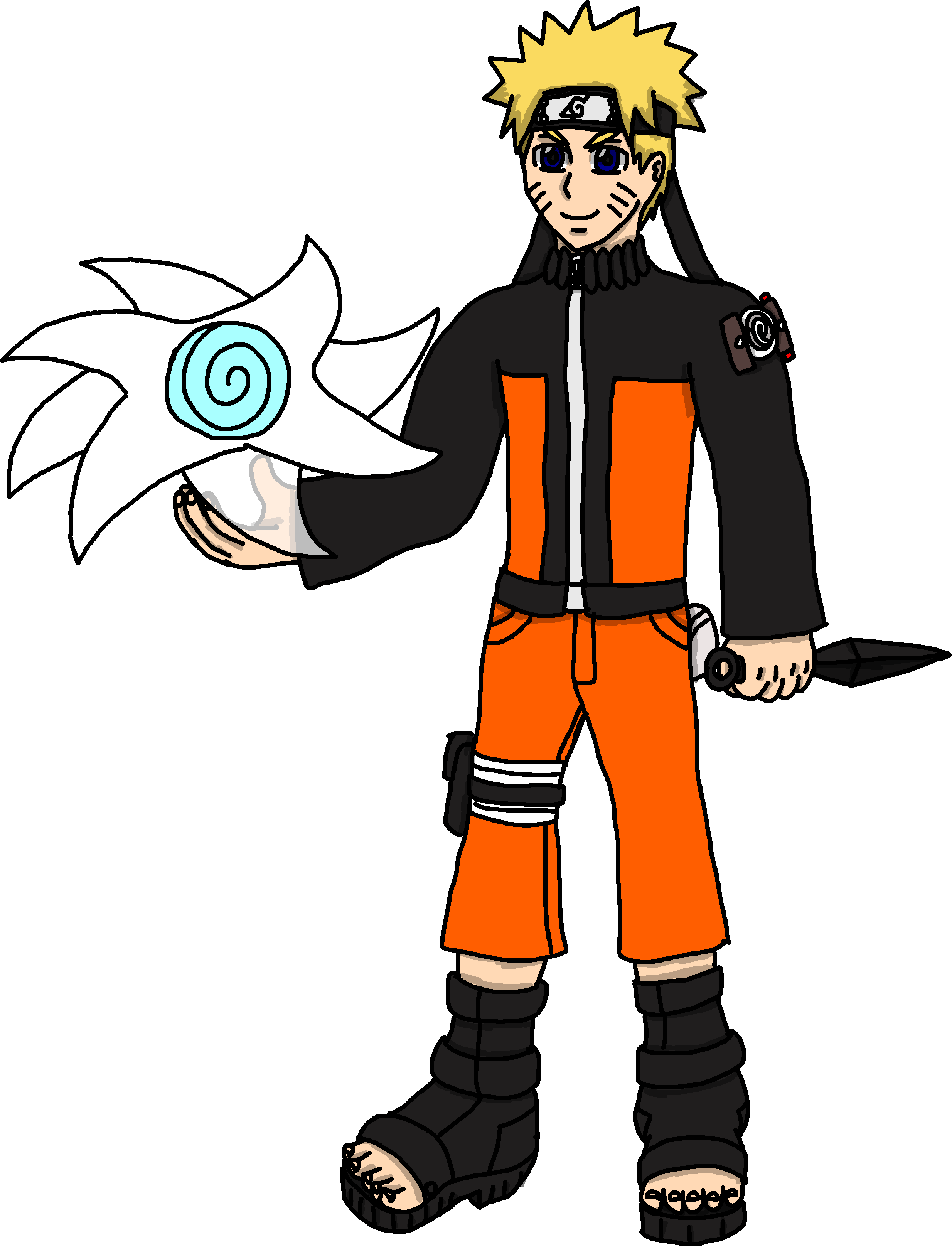 Jonin Naruto (from Trials of Ice and Fire) by ZimmMaster on DeviantArt