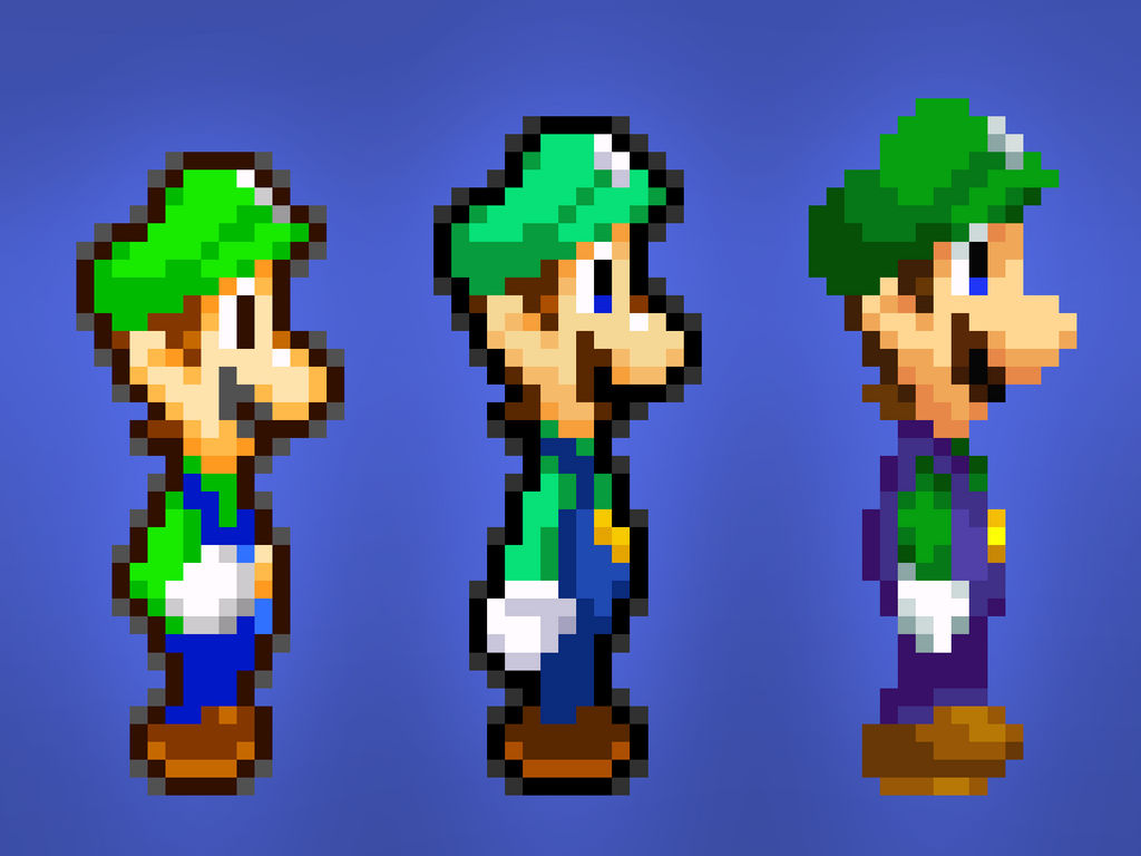 New Superstar Saga Luigi by Lumonious96 on DeviantArt