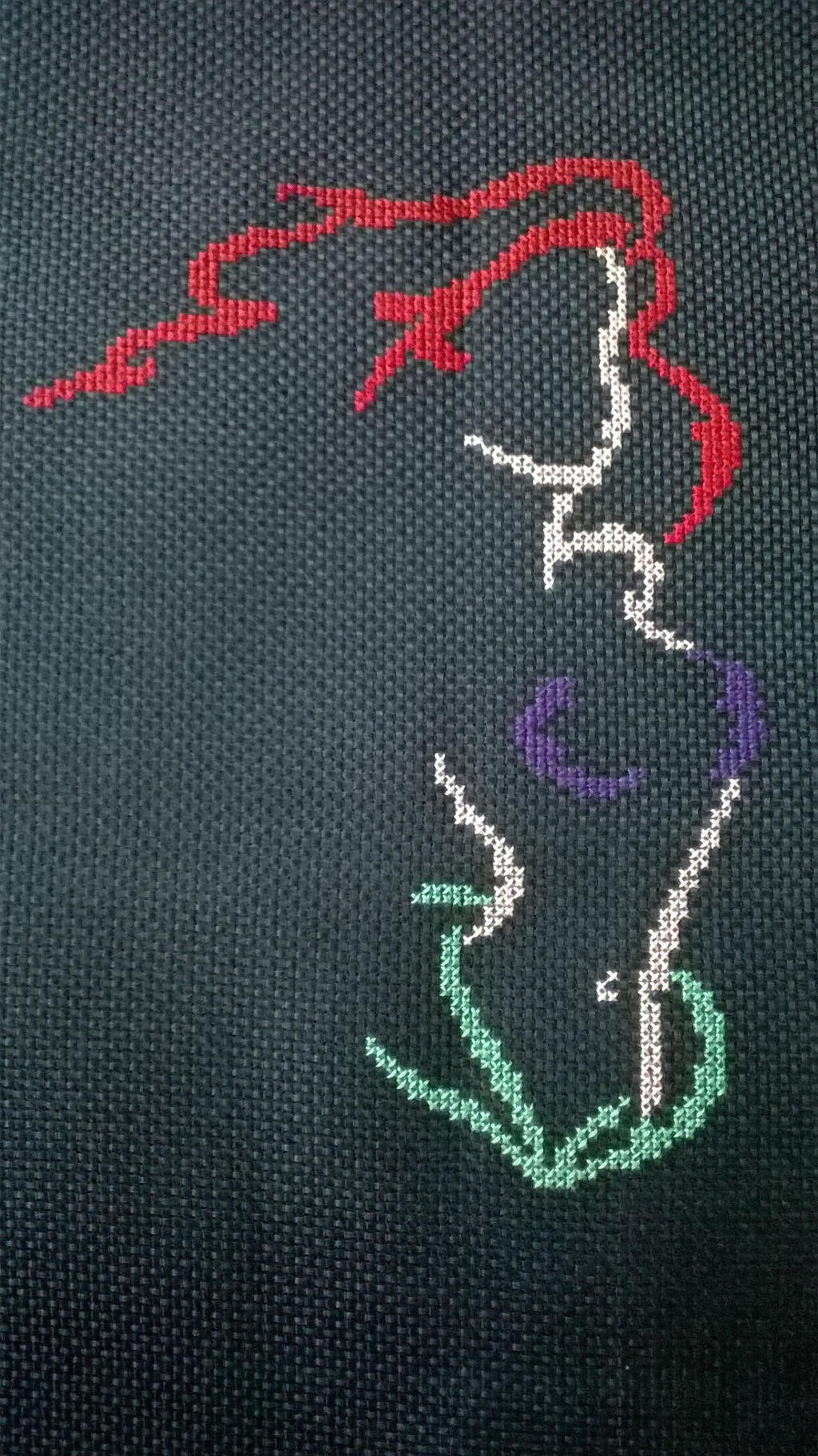Ariel Line Art(Colored)