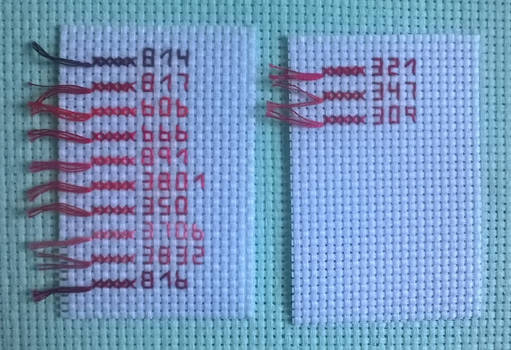 Red - Thread Swatches