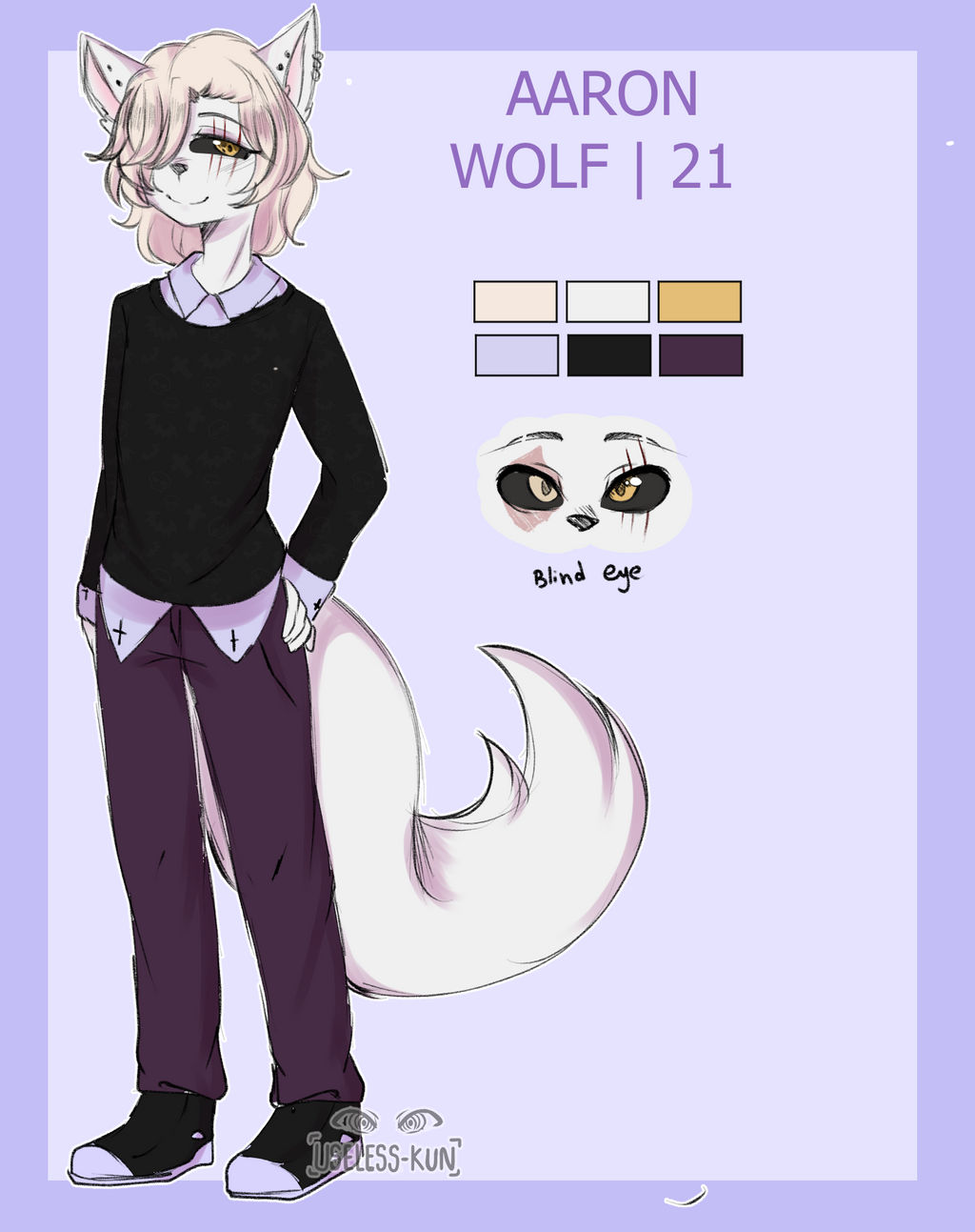 Aaron ||Reference sheet by Useless--kun on DeviantArt