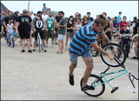 Bmx flatland freestyle