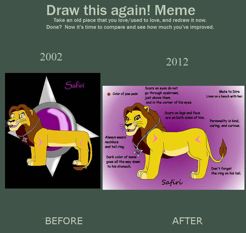 Safiri_Before and After Meme