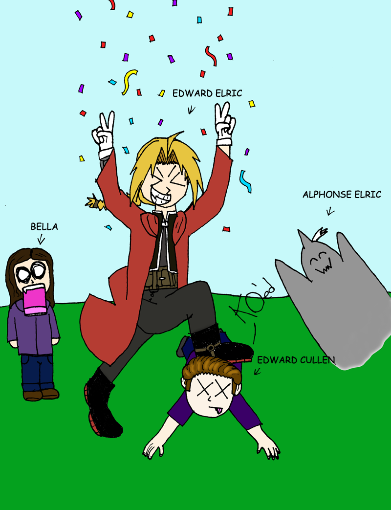 Edward Elric Vs Edward Cullen2