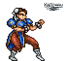 Chun-Li Win Animation by KatchauGames on DeviantArt