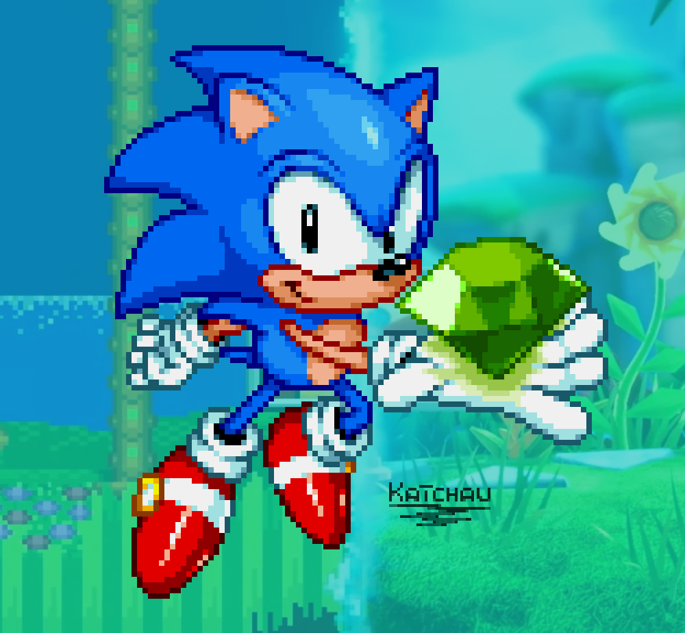 Sonic Superstars - Pixel Art by KatchauGames on DeviantArt