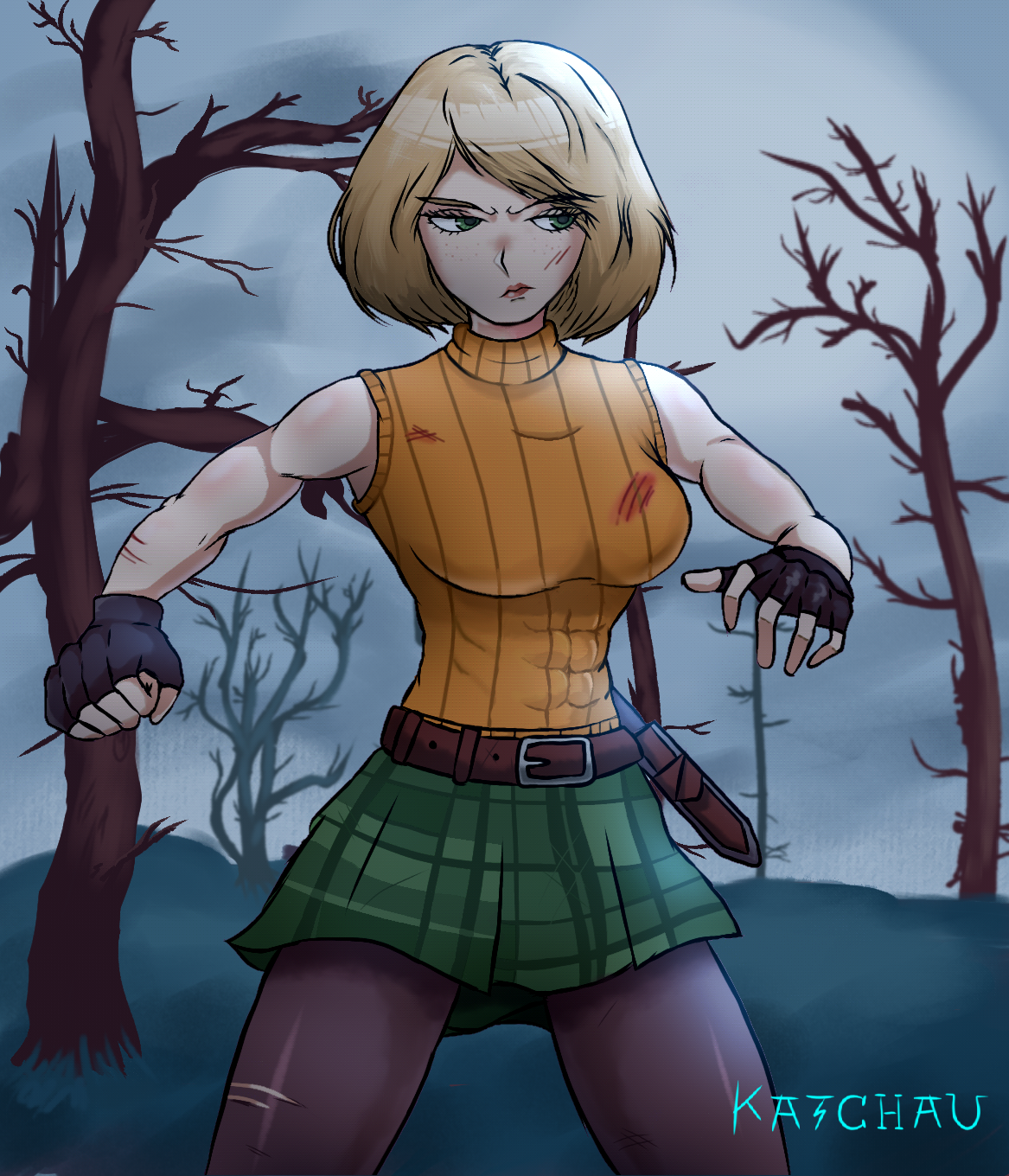 Ashley Graham Fanart : r/residentevil