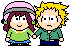 South Park Pixel - Abby and Tweek