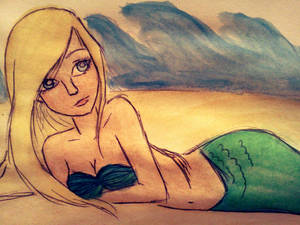 Beached Mermaid