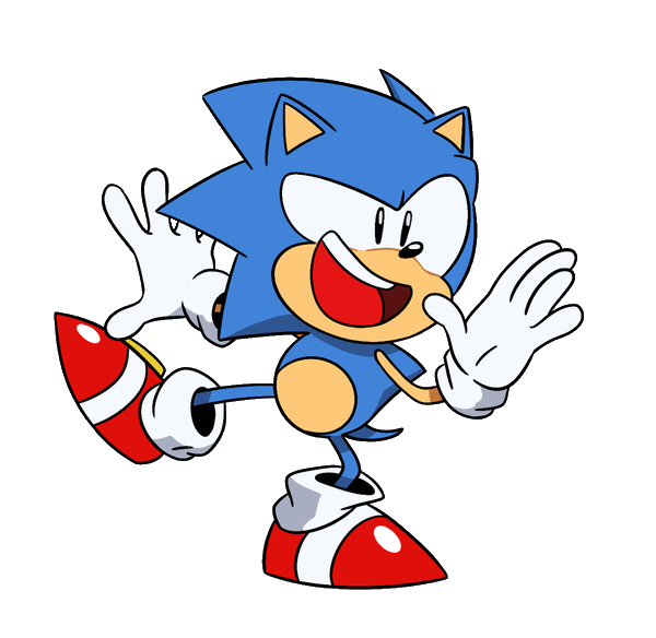 Classic Sonic, Cartoon Crossover Wiki