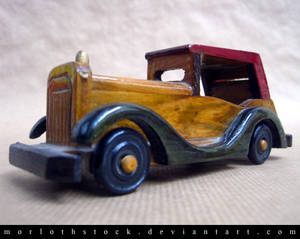 Wooden car