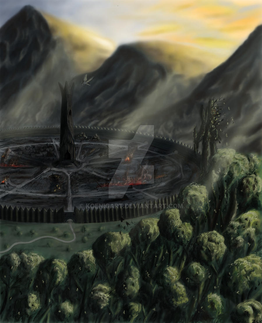 Isengard by KoenigArt on DeviantArt