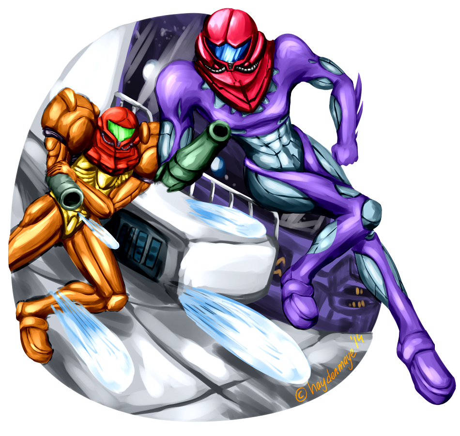 Metroid:Fusion -- The SA-X by haydenmaye on DeviantArt