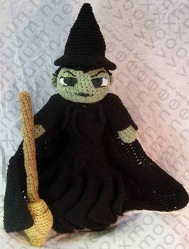 Wicked Witch Amigurumi Doll