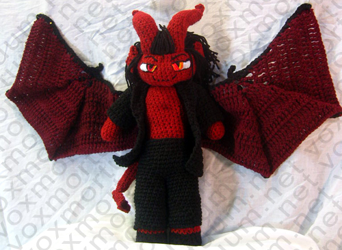 Demon Amigurumi Doll