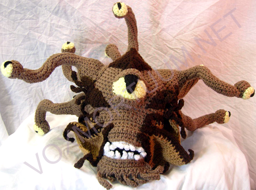 Beholder Amigurumi Doll