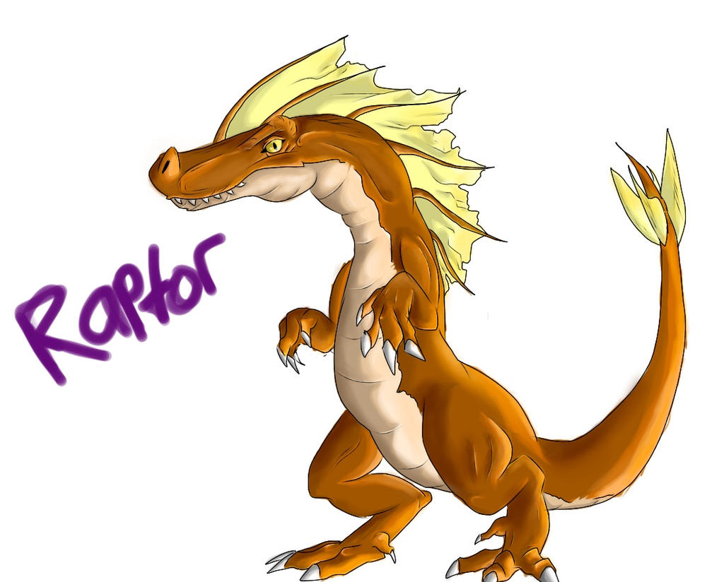 Brown raptor by LeemonZ on DeviantArt