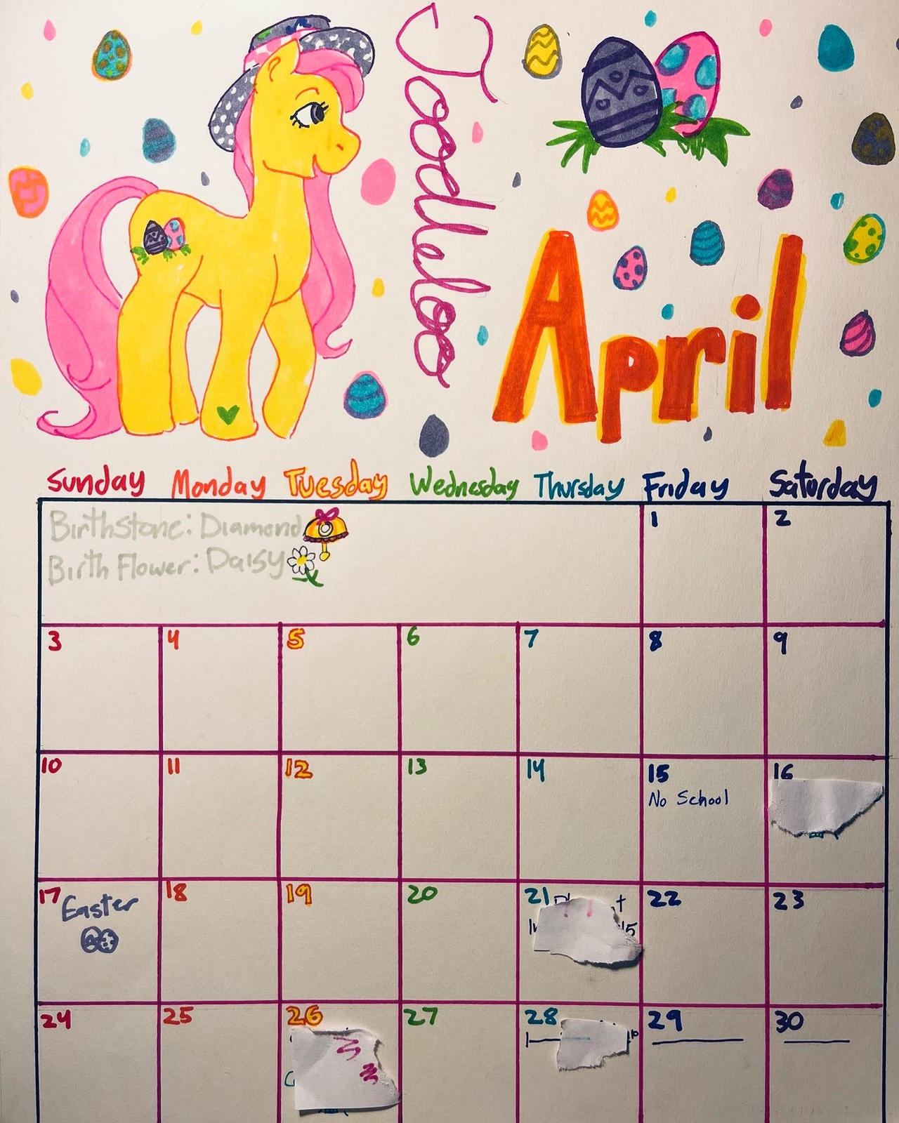 April Animation Calendar april calendar by sonorousinclemency on DeviantArt