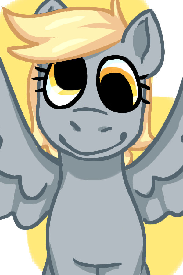 Derpy Look Big Eyed Derpy by sonorousinclemency on DeviantArt