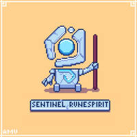 Little Legends: Sentinel Runespirit Pixel Art