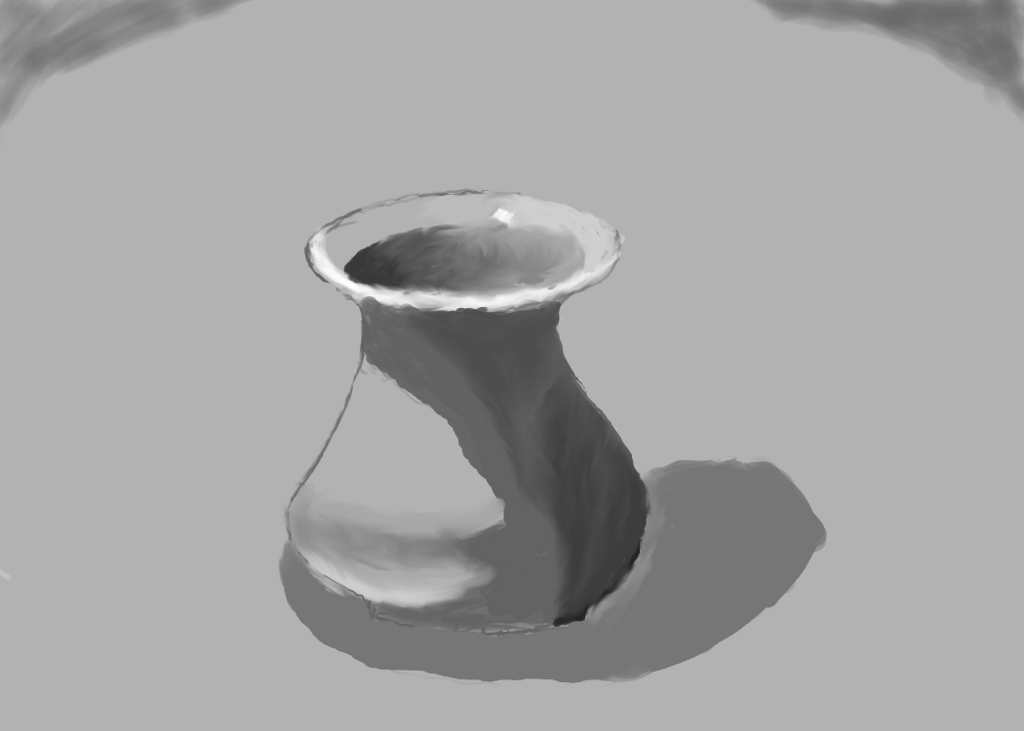 Tonal Study of Vase 2009-02-16