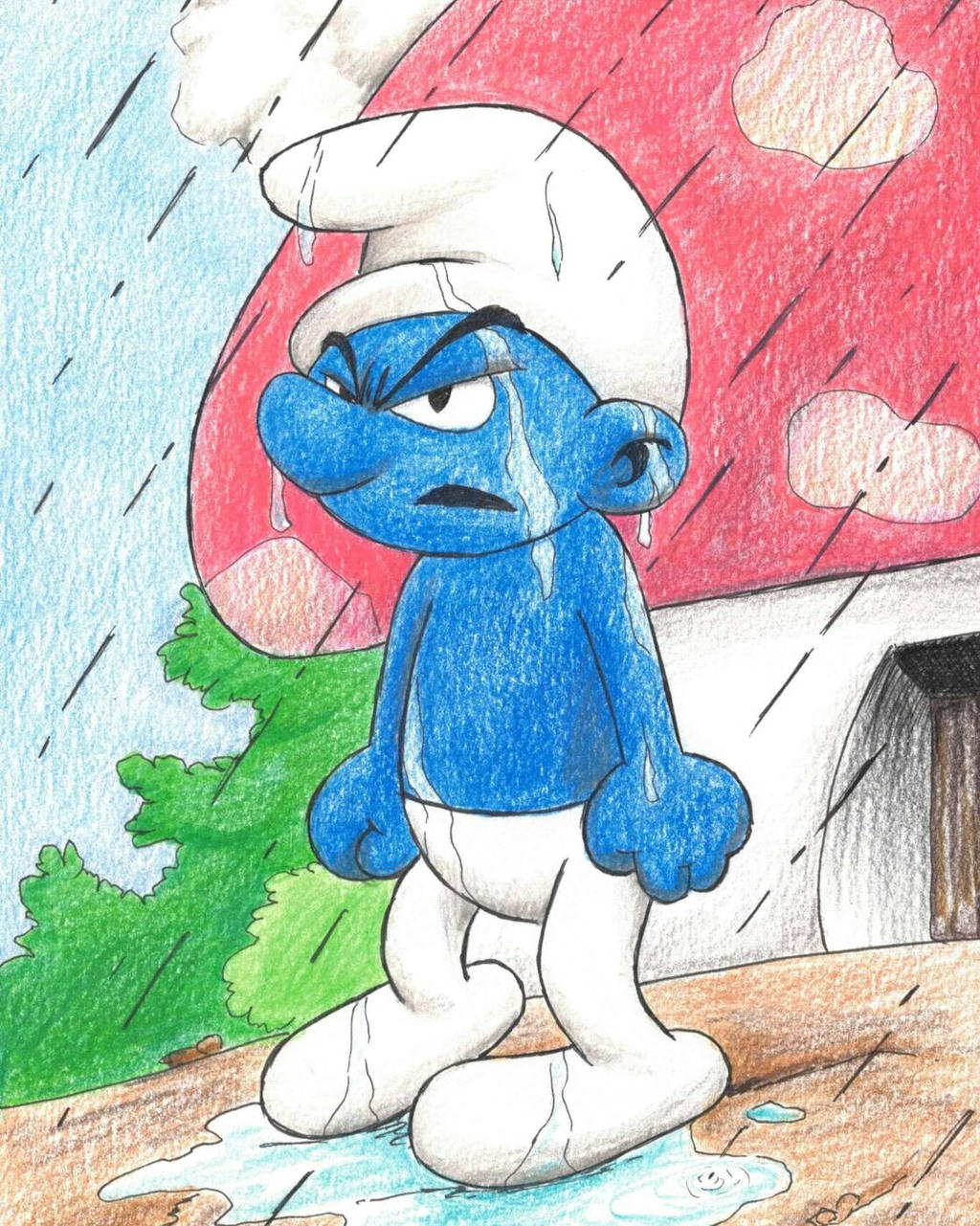 Schtroumpf Grognon By Urumi5 On Deviantart Schtroumpf Grognon By Urumi5 On Deviantart