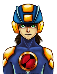 [GIF] MegaMan.EXE blinking by brechdaslicht