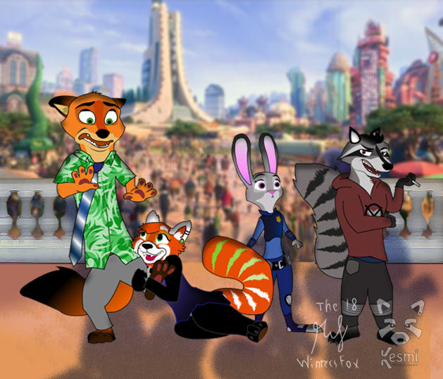 Zootopia Collab Zootopia collab - Kesmi/Fox-Drifter by Fox-Drifter on DeviantArt