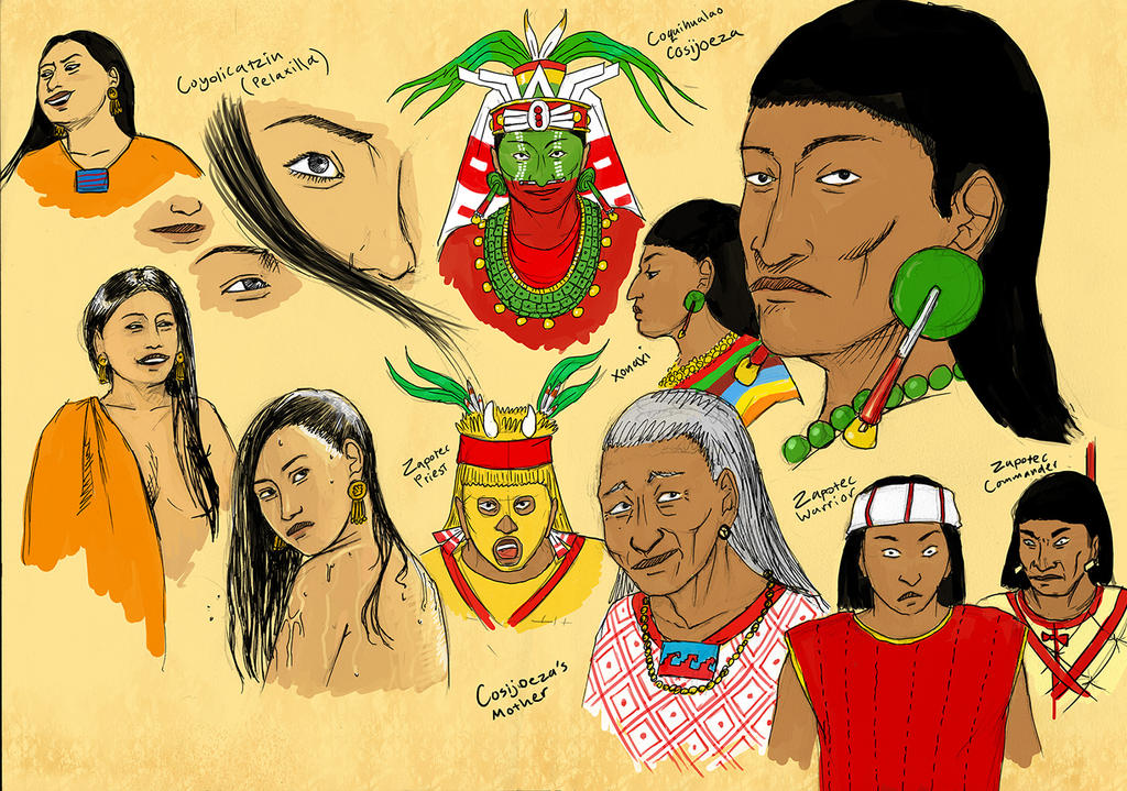 Zapotec Characters + More