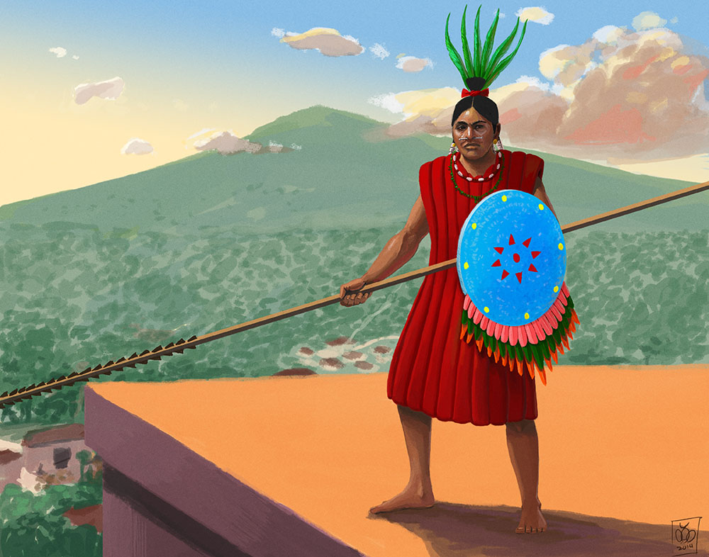 Pipil Warrior by Kamazotz on DeviantArt