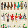 Aztec Atamalcualiztli ceremonial  clothing