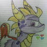 Spyro The Dragon (Colored)