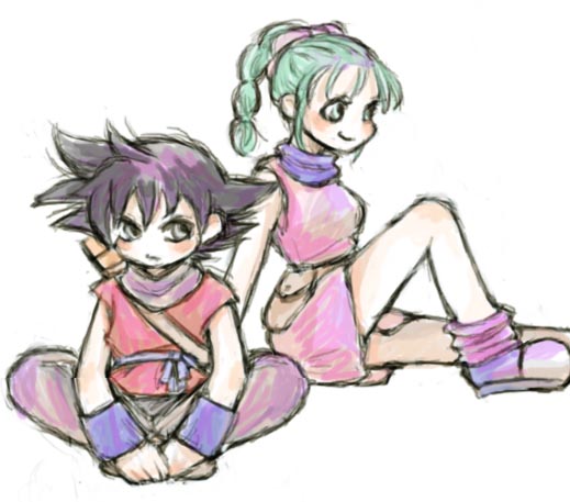 Son Goku and Bulma