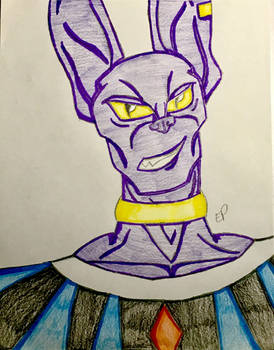 Lord Beerus (colored)