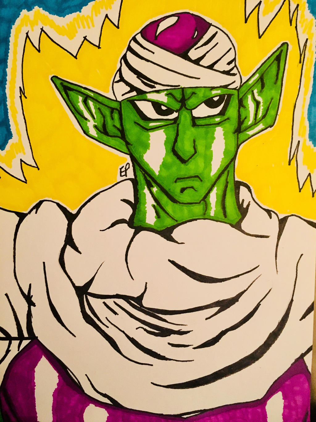 DBZ Piccolo by GhostFreakArtz on DeviantArt