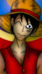 Luffy by GhostFreak-Artz