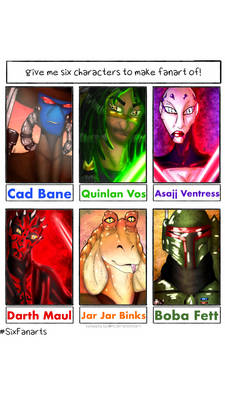 Star Wars Characters in my Style