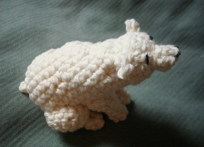 Polar Bear Amigurumi 01