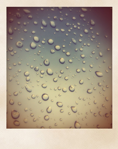 rainy day.