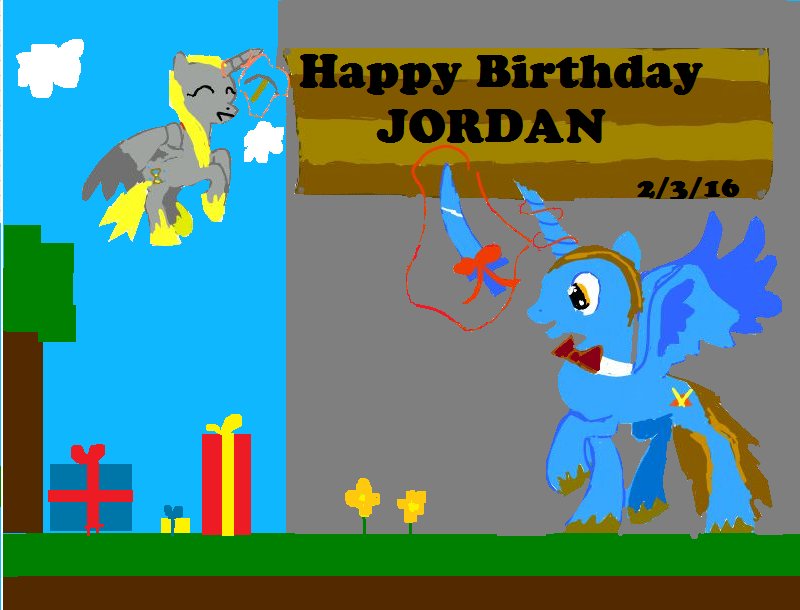 Happy birthday mine little pony