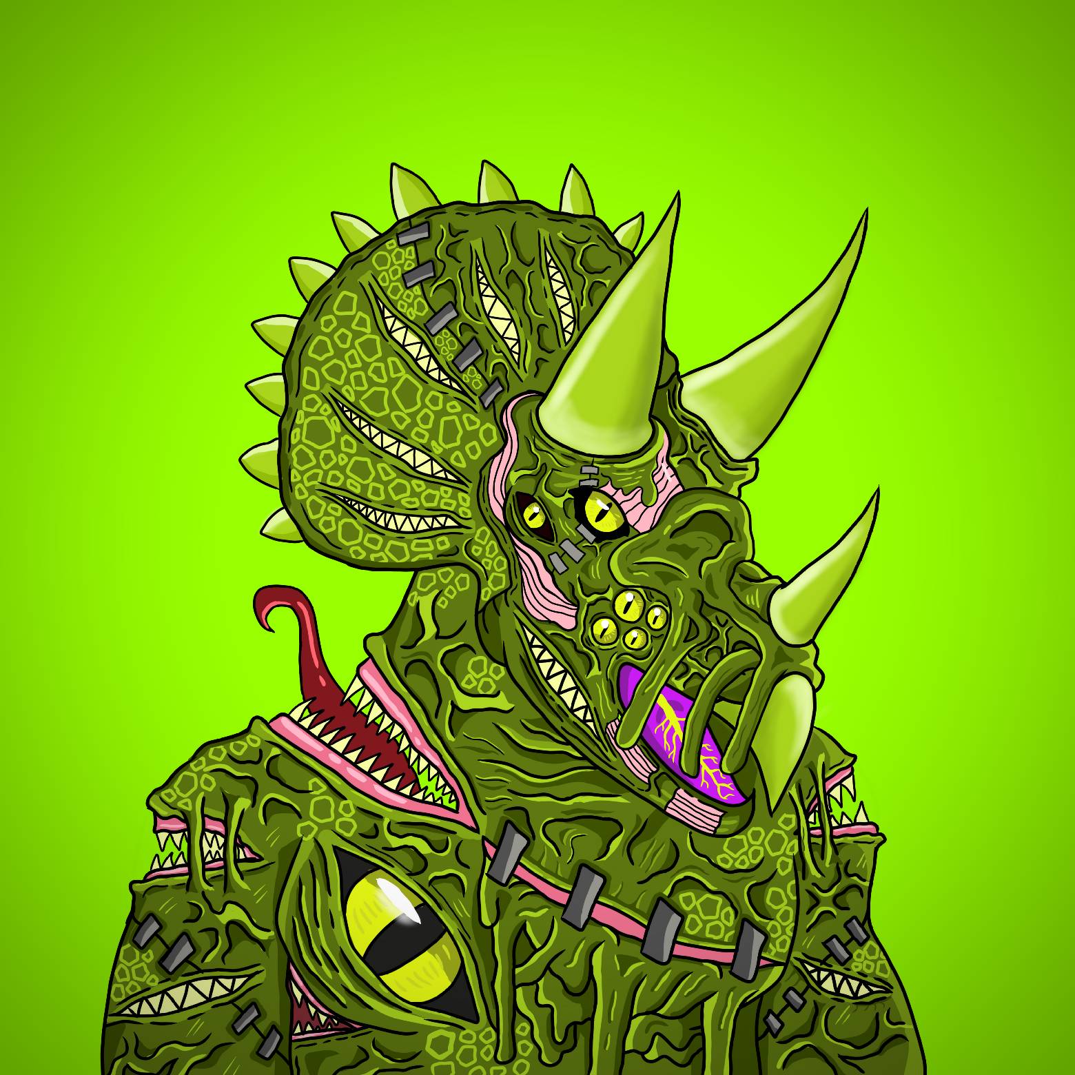 Alpha Beast Triceratops by MADGEE3 on DeviantArt
