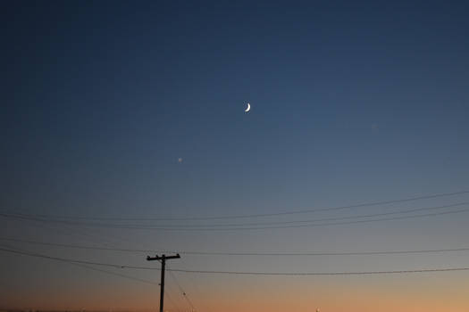 Sunset Moon