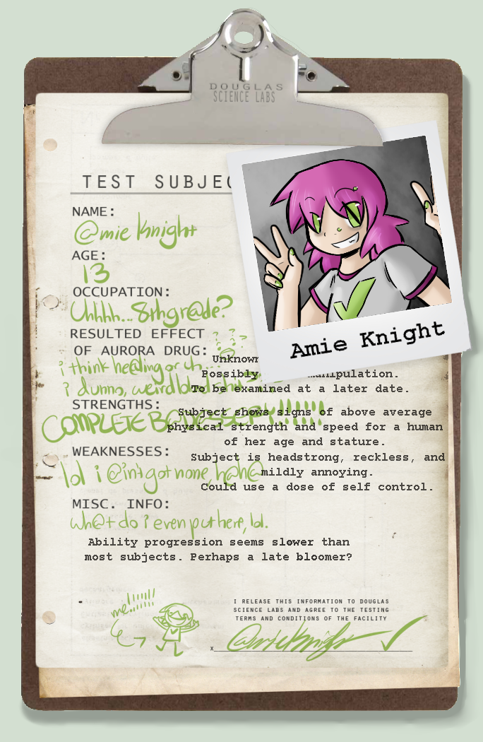 Amie: Be the test subject