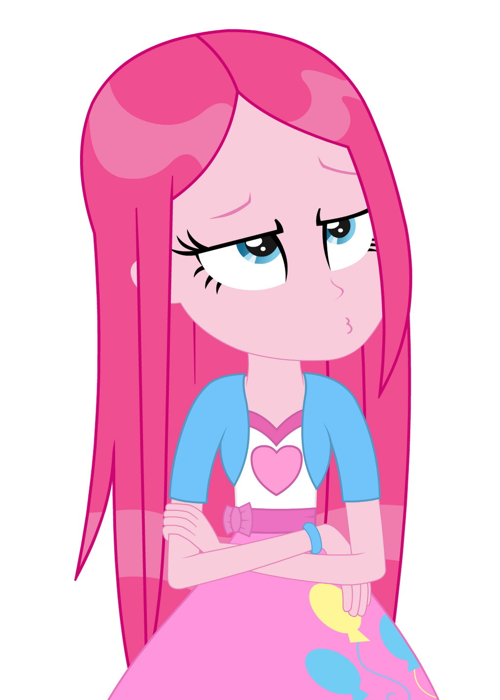 Pinkie Pie Wet Hair Equestria Girl By Negasun On Deviantart